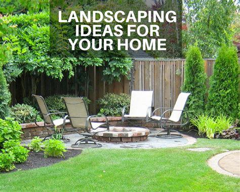 Landscaping Ideas for Your Home - The Architects Diary