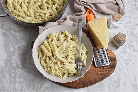 Creamy Garlic Penne Pasta Recipe Cookme