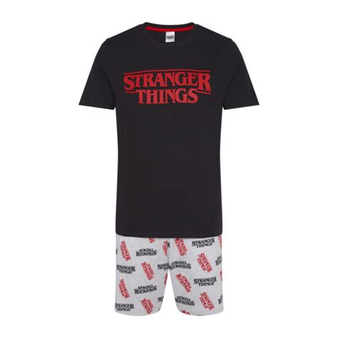 Stranger Things Mens Pyjamas Pj Set Characterville