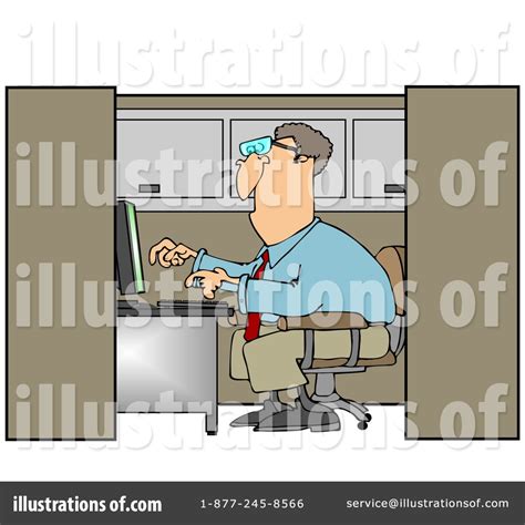 Employee Clipart #28670 - Illustration by djart