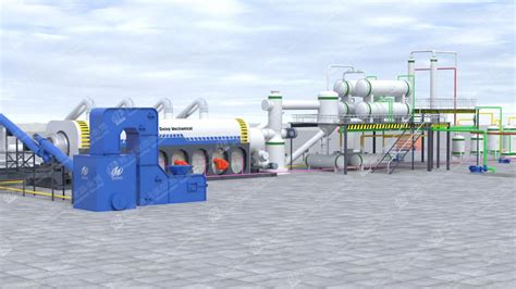 Fully Continuous Processing Coal Tar To Fuel Oil Pyrolysis And