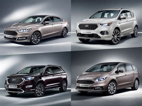 Ford Premium Class Mondeo Kuga S Max And Edge Vignale