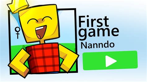 Playing The First Roblox Game Youtube