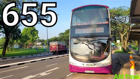 SBS Transit City Direct Bus Service 655 Volvo B9TL Wright Eclipse