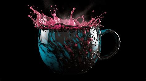 Black Coffee Splash Background Images Hd Pictures And Wallpaper For