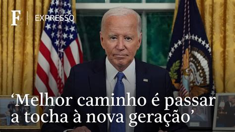 Foi A Honra Da Minha Vida Servir Como Seu Presidente Diz Biden Em