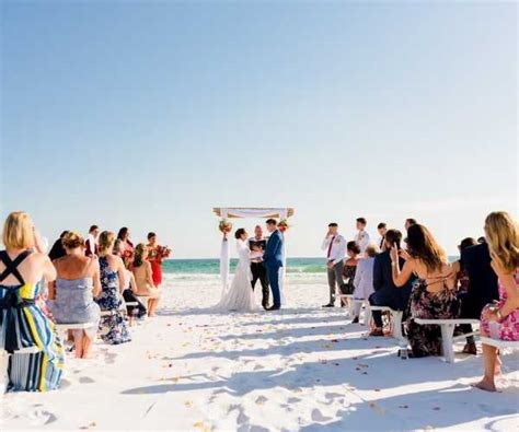 Beach Weddings My Destin Beach Wedding