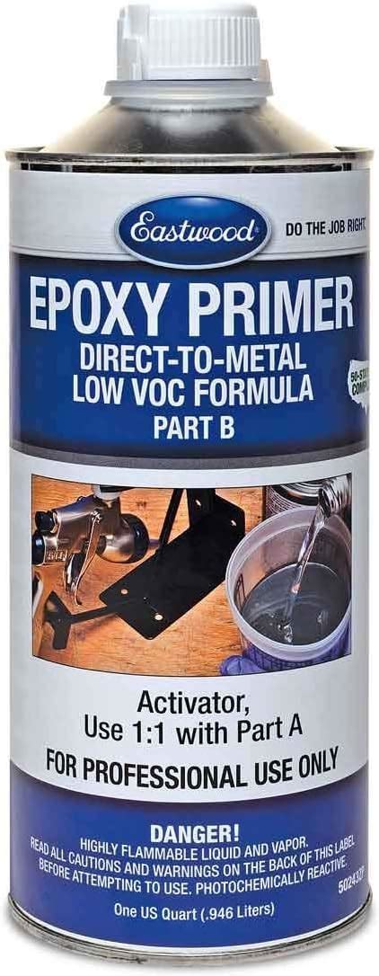 Eastwood Epoxy Primer Sealer Activator Quart 11 Epoxy Sealant For Steel Fibreglass