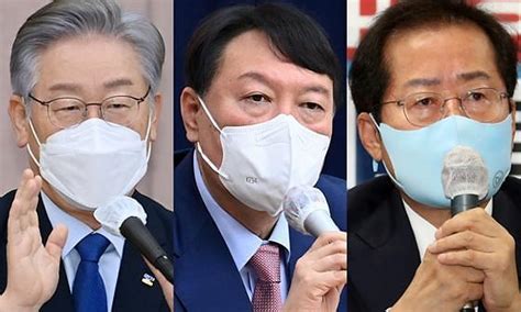 아정대 이재명 4자 가상대결서 尹·洪 오차범위 내 앞서 아주경제