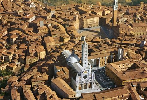 Medium Aevum — Siena Cathedral, Tuscany (opened 1263) in the...