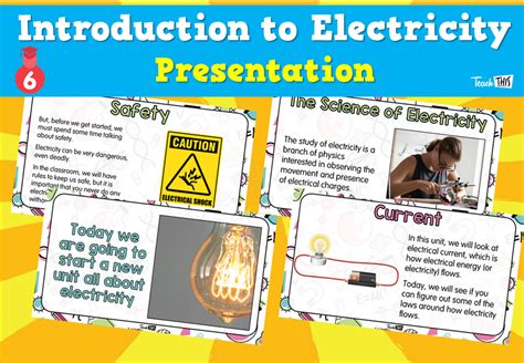 Introduction To Electricity Presentation Teacher Resources And