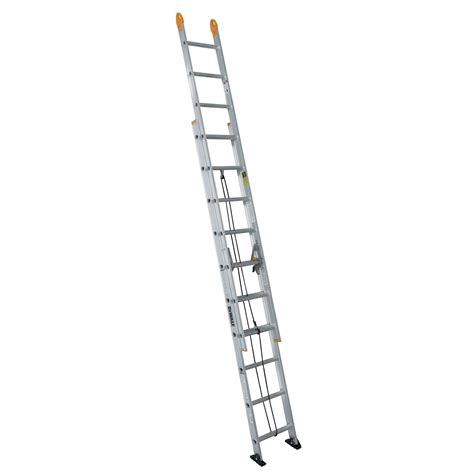 20 Ft Aluminum 225 Lb Type II Extension Ladder DEWALT