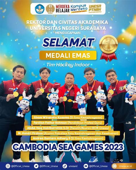 Mahasiswa Unesa Raih Medali Sea Games Halojatim