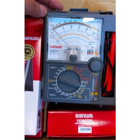 Jual Avometer Multimeter Multi Tester Analog Sanwa Yx Trf Yx