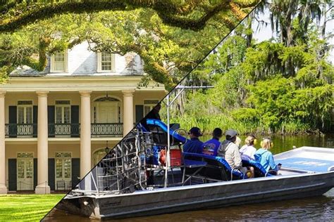 Oak Alley Plantation And Small Airboat Tour From New Orleans: Triphobo