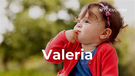 Origen y significado del nombre Valeria BabyCenter en Español YouTube