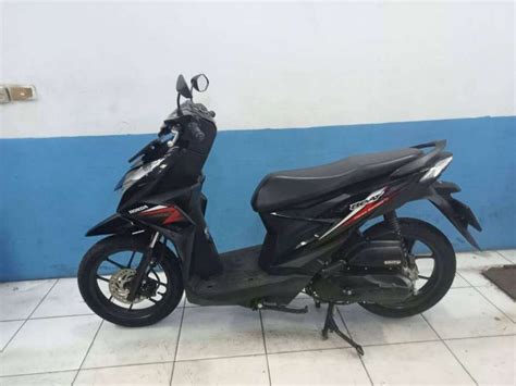 Honda Beat Cbs Iss Warna Hitam Merah Dijual Co Id