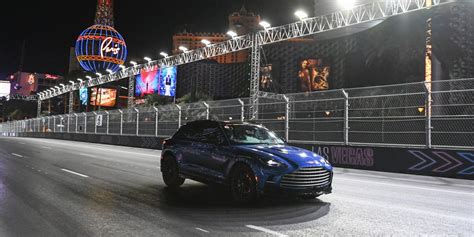 I Drove the Las Vegas F1 Grand Prix Track in a 700-HP Aston Martin