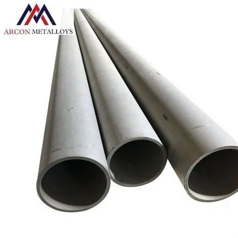 Arcon Metalloys Round Stainless Steel 304 Seamless Pipe 12 Meter