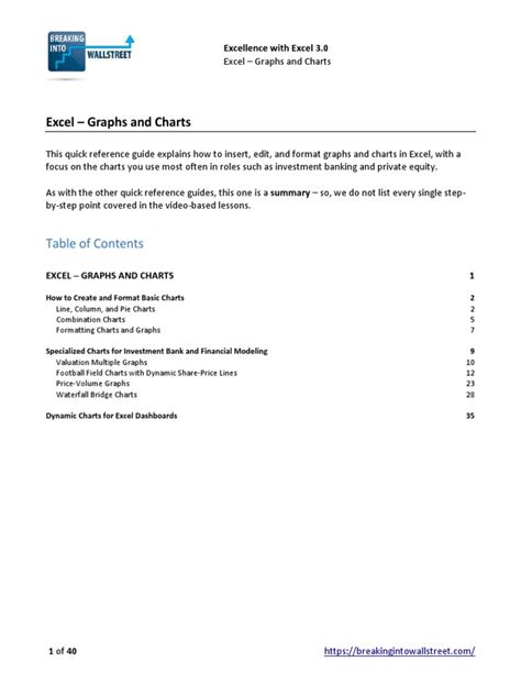 Excel Graphs Charts | PDF | Microsoft Excel | Chart