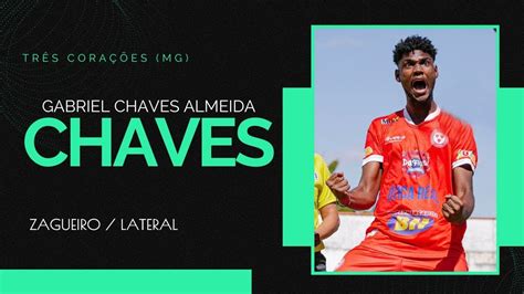 CHAVES ZAGUEIRO LATERAL ATL TRÊS CORAÇÕES MG DVD DE JOGADOR