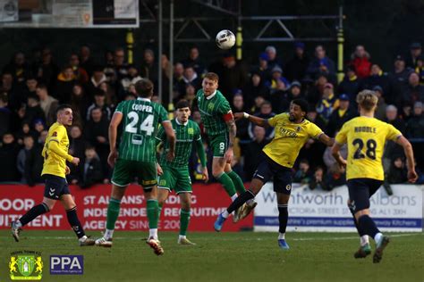 Yeovil Town Football Club Match Report St Albans City 1 1 Yeovil Town