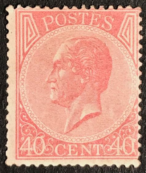 Belgique 1865 1866 Leopold II In Profile With Perforation Catawiki