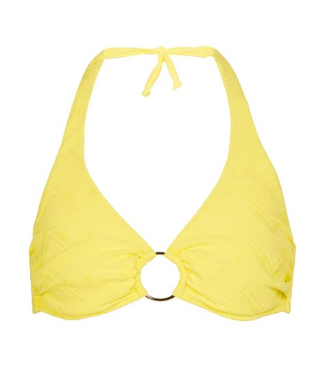 Brussels Bikini Top In Yellow Melissa Odabash Mytheresa
