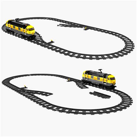lego train set model