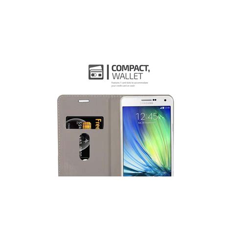 Samsung Galaxy A7 2015 Pungetui Cover Case Grå Elgiganten