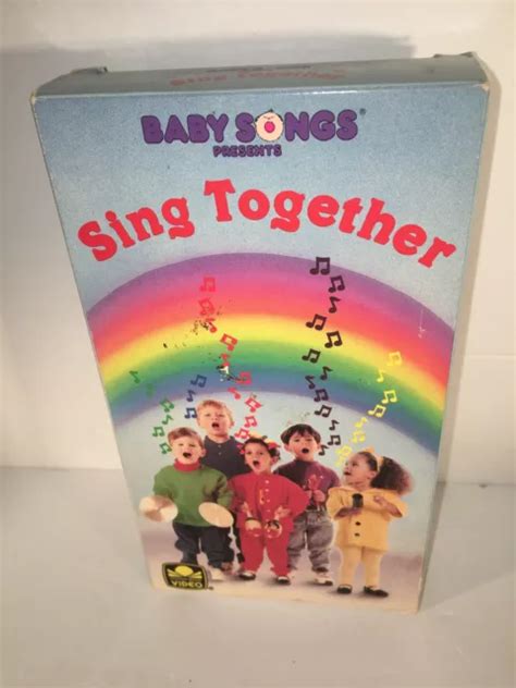 HAP PALMER'S BABY Songs VHS Sing Together 1992 Golden Book Video 25 ...