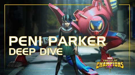 Deep Dive Peni Parker Marvel Contest Of Champions Youtube