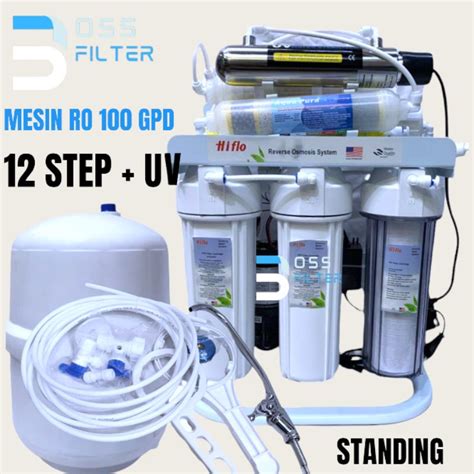 Jual Mesin Ro Gpd Step Uv Reverse Osmosis Gpd Step