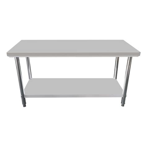 Guanbai Heavy Duty Stainless Steel Work Table For Sorting And Prepping