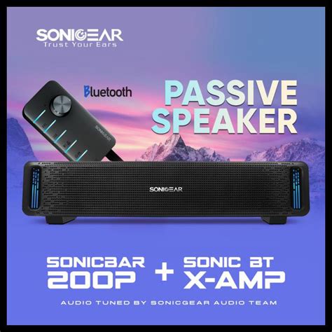 Jual Sonicgear 200P Powerful Soundbar Sonicbar With Brilliant Light