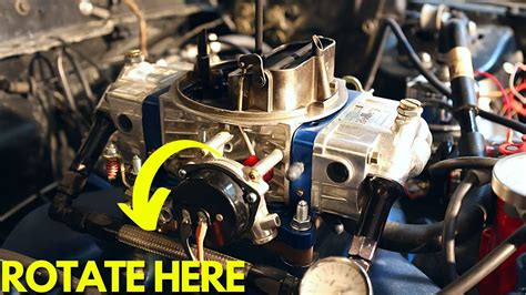 Adjusting The Electric Choke Correctly On A Holley Carburetor YouTube