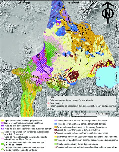 Mapa Geol Gico Escala Del Amss Leyenda Explicada En Detalle