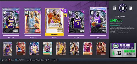 Who is worth getting for an all time lakers roster? : r/MyTeam