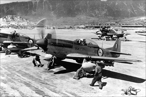 24"x36" Gallery Poster, F-51D p-51 Mustang fighters korean war 1951 ...