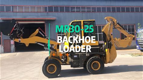 Ton Wheel Loader Mountain Raise Backhoe Loader Mr Small Mini