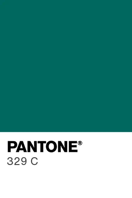 Pantone 329 C Pantone色号库pantone潘通中国官网