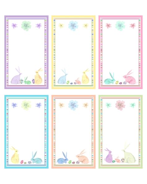 Printable Easter Name Tags