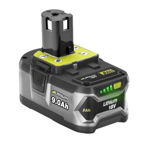 Ryobi 18V 9 0Ah ONE Plus Compatible Battery P108 P104 BPL 1815 Aubattery