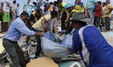 Videogalería Un Terremoto De 78 Sacude Ecuador En Vídeo El PaÍs