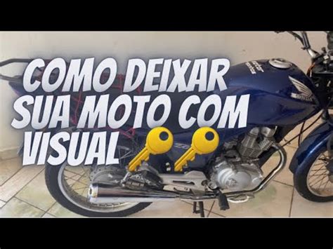 COMO DEIXAR SUA MOTO CHAVE GASTANDO POUCO COMO ADAPTAR ESCAPAMENTO DA