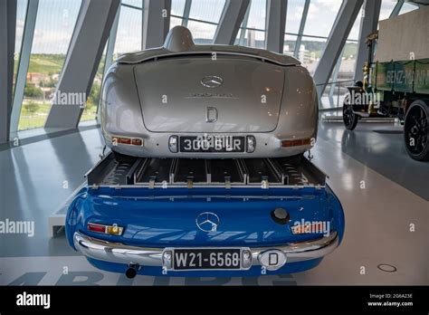 The car collection of Mercedes Museum Stock Photo - Alamy