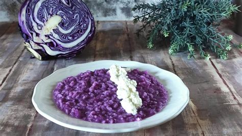 Risotto Con Cavolo Viola Ricette Di Una Mamma