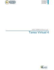 Tarea Virtual Pdf Unidad Actividades De Aprendizaje Vectores En