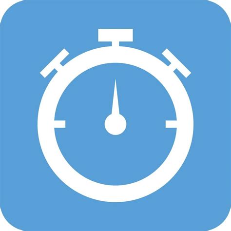 Stopwatch Glyph Round Background Icon 13382743 Vector Art At Vecteezy