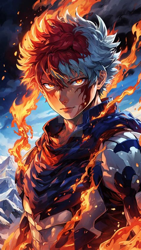 Shoto Todoroki FanArt by Zlatanovitch on DeviantArt